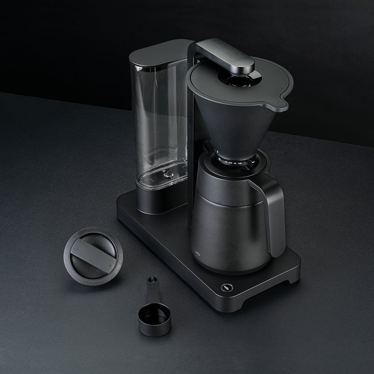 Coffee Maker Features - Highlighting the coffee maker's capacity and brewing time specifications.