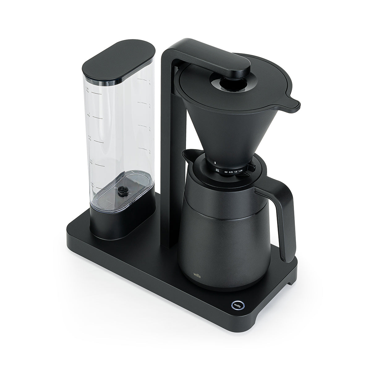 Innovative Technology - Diagram showing unique water pump technology in the Wilfa Svart Coffee Maker.