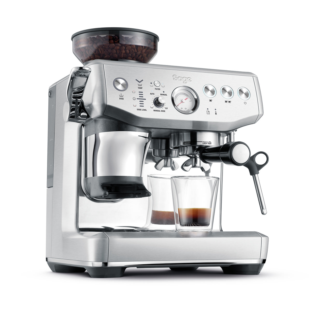 Barista Express Impress Espresso Machine | Sage's Assisted Manual Espresso Maker