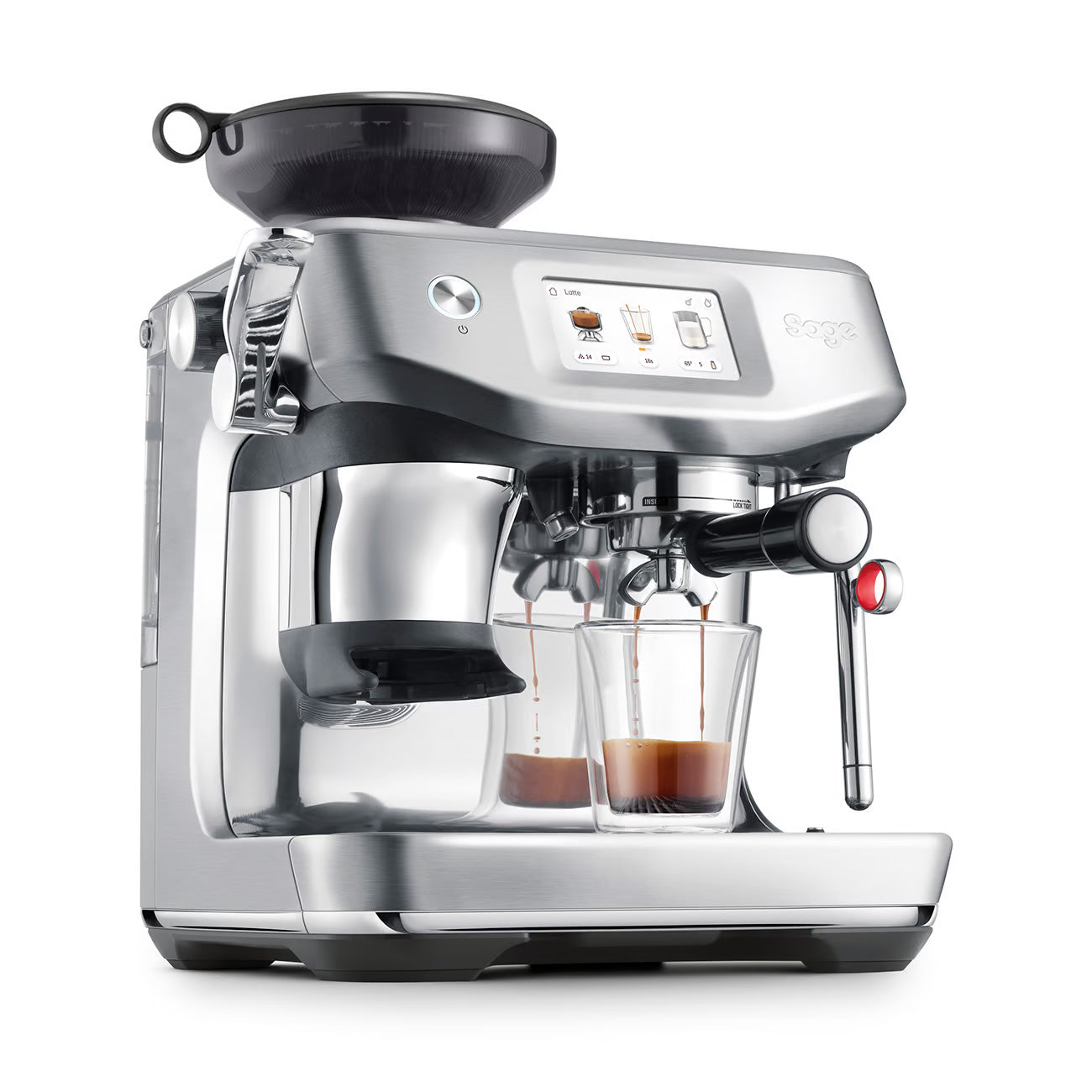 ThermoJet heating system detail on Barista Touch Impress machine