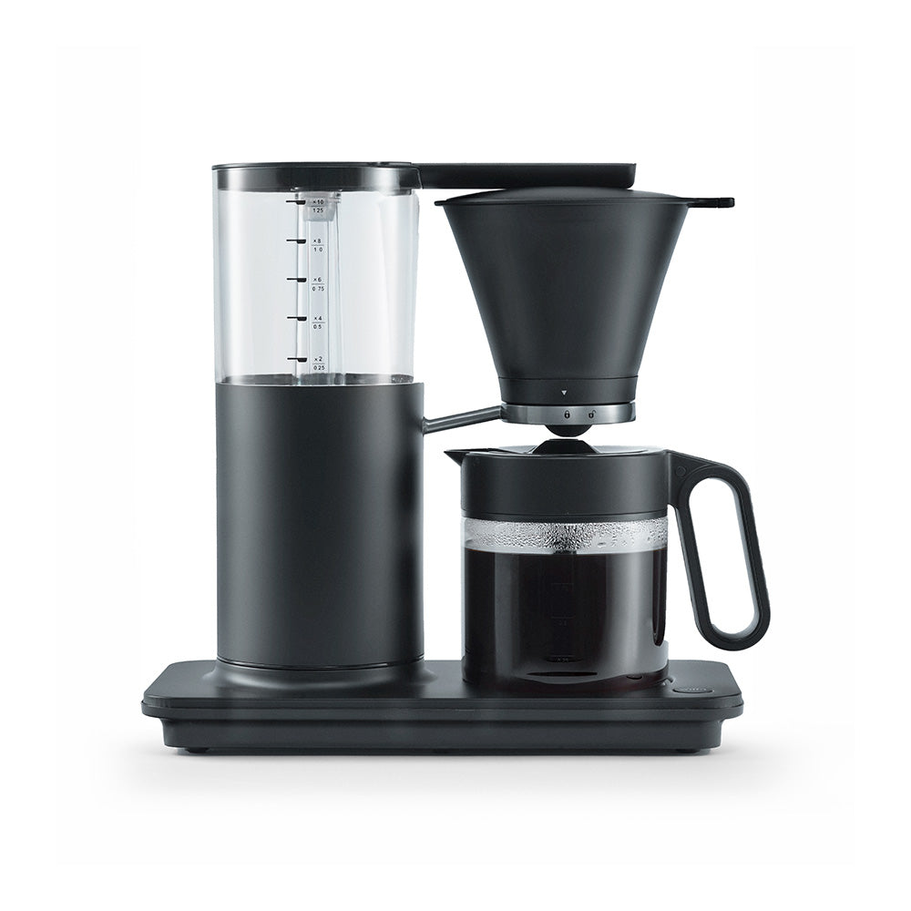 Wilfa Svart Aroma Precision Coffee Grinder in sleek black finish"