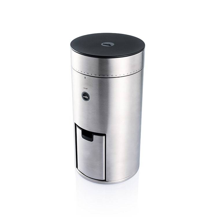 "Wilfa Uniform Coffee Grinder in a modern kitchen"